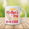 Kansas City Chiefs Best Mom Ever Mug left side