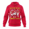 Kansas City Chiefs Go Chiefs Go Unisex 2D Hoodie Red