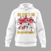 Kansas City Chiefs Go Chiefs Go Unisex 2D Hoodie white