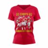 Kansas City Chiefs Go Chiefs Go Unisex 2D V Neck T-shirt Red