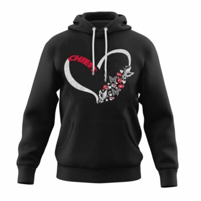 Kansas City Chiefs Heart 2D Hoodie