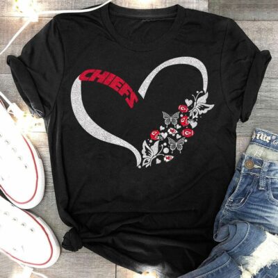 Kansas City Chiefs Heart 2D T-shirt