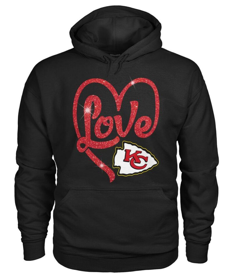 Kansas City Chiefs In My Heart Unisex 2D Hoodie