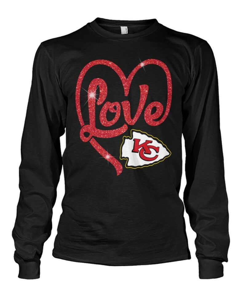 Kansas City Chiefs In My Heart Unisex 2D Sweatshirt