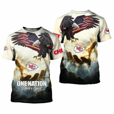 Kansas City Chiefs One Nation Under God Shirt