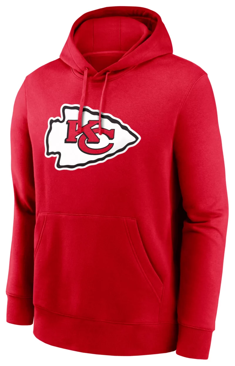 Kansas City Chiefs Patrick Mahomes #15 Red Hoodie front