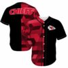 Kansas City Chiefs Pattern Baseball Jersey