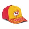 Kansas City Chiefs Scratch Patterns Baseball Cap right side