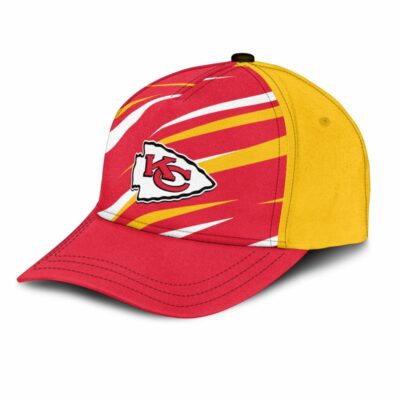 Kansas City Chiefs Speed Patterns Baseball Cap left side