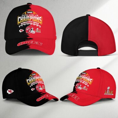 Kansas City Chiefs 2025 Super Bowl LIX Champions Baseball Cap combo