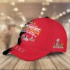 Kansas City Chiefs 2025 Super Bowl LIX Champions Baseball Cap left side