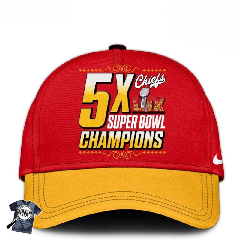 Kansas City Chiefs Back To Back Super Bowl LIX Baseball Cap