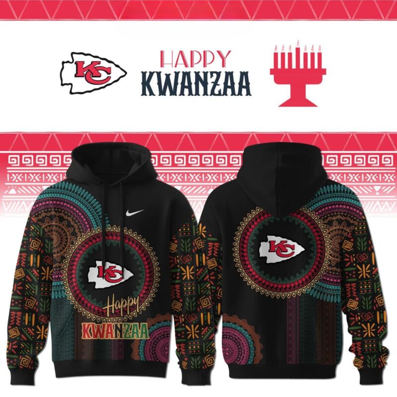 Kansas City Chiefs Happy Kwanzaa Hoodie