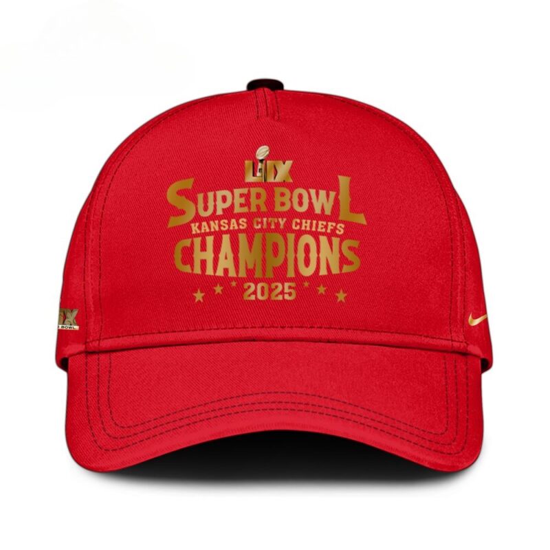 Kansas City Chiefs LIX Super Bowl 2025 Baseball Cap