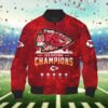 Kansas City Chiefs Super Bowl Champions LIX 2025 Red Bomber Jacket