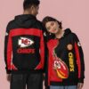 Kansas City Chiefs Fireball Champion Fan 3D Hoodie Mockup