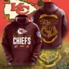 Kansas City Chiefs x Harry Potter 3D Hoodie