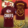 Kansas City Chiefs x Harry Potter 3D Shirt