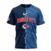 Kansas City Chiefs Denim Gridiron Legacy Shirt front