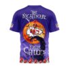Kansas City Chiefs Halloween The Nightmare Shirt back