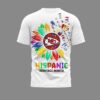 Kansas City Chiefs Hispanic Heritage Month Shirt back
