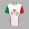 Kansas City Chiefs Italian Heritage Month Shirt front