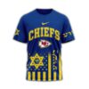 Kansas City Chiefs Jewish Heritage Shirt front