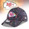Kansas City Chiefs Neon Paint Crucial Catch Baseball Cap left
