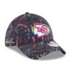 Kansas City Chiefs Neon Paint Crucial Catch Baseball Cap right