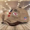Kansas City Chiefs Patriotic Gridiron Baseball Cap left