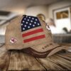 Kansas City Chiefs Patriotic Gridiron Baseball Cap right