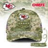 Kansas City Chiefs Salute to Service Camo Baseball Cap