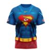 Kansas City Chiefs Superman Heroic Power Shirt front