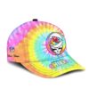 Kansas City Chiefs Tie-Dye Skull Vibes Baseball Cap right