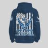 Kansas City Chiefs U.S. Air Force 78th Anniversary Hoodie back