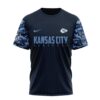 Kansas City Chiefs United States Navy 250 Years Shirt front