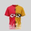 Kansas City Chiefs vs Missouri Tigers Shirt front