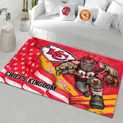 Kansas City Chiefs Gridiron Glory Area Rug