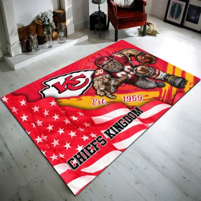 Kansas City Chiefs Gridiron Glory Area Rug Home