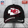 Kansas City Chiefs Inferno Burst Custom Baseball Cap