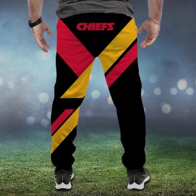 Kansas City Chiefs Kingdom Blitz Strike Sweatpants back