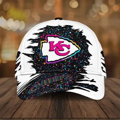 Kansas City Chiefs Neon Burst Baseball Cap
