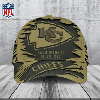 Kansas City Chiefs Salute to Service Baseball Cap