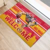 Kansas City Chiefs Touchdown Welcome Doormat Home