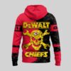 Kansas City Chiefs DeWalt Skull Wrench Camo Hoodie back
