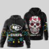 Kansas City Chiefs Dia de los Muertos Hoodies