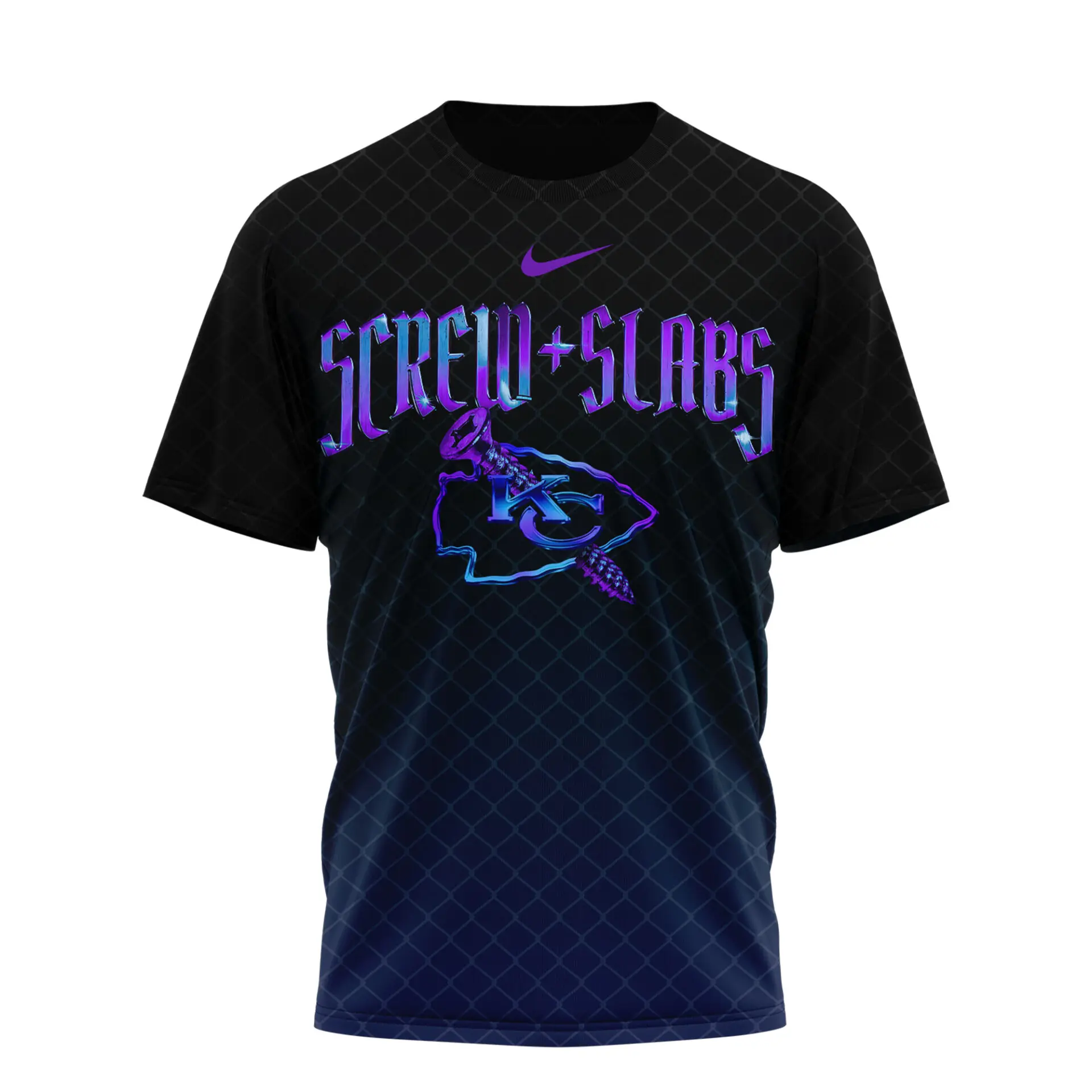 Kansas City Chiefs DJ Screw Shirt front Kansas City Chiefs DJ Screw Shirt front