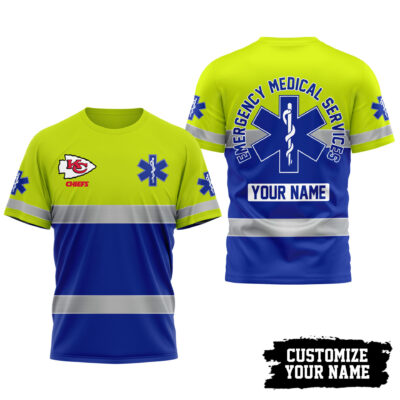 Kansas City Chiefs EMS Star Duty Performance Shirts