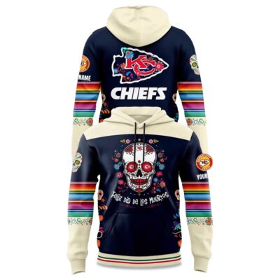 Kansas City Chiefs Feliz Dia De Los Muertos Hoodie
