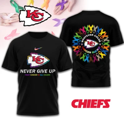 Kansas City Chiefs Fight Cancer In All Colors Shirt